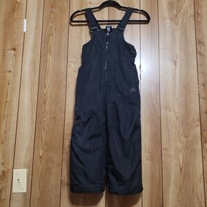 ZeroXposur Black Ski Adjust Snow Bib Snowsuit Boys' Youth Small (4) Snowboard